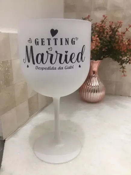 Taça 450 ml Personalizada Degradê