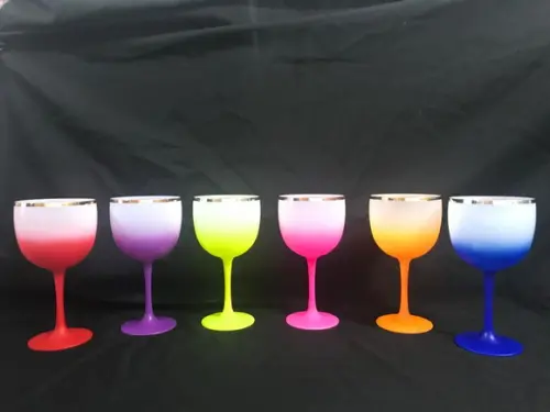 Taça de Gin Degrade com Borda Lisas 450 ml