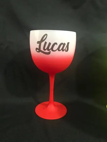 Taça de Gin Degrade de 450 ml Person. com Nomes Diferentes