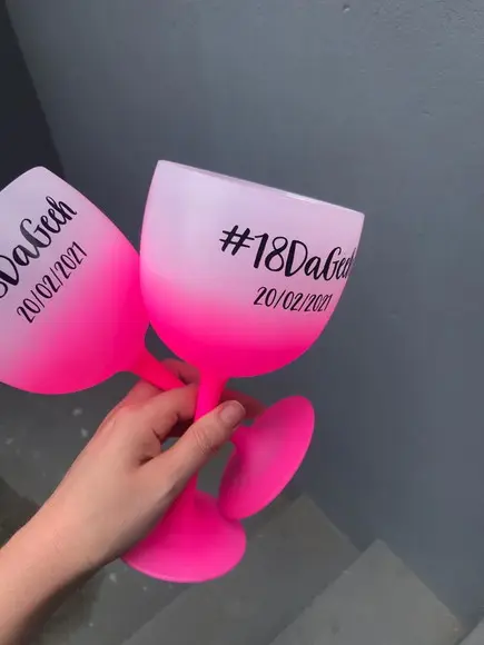 Taça de Gin Degrade Personalizada