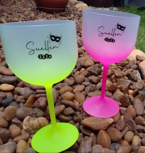 Taça de Gin Degrade Personalizada para Drink