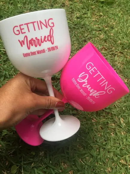 Taça Gin - Kit Despedida de Solteira Grátis a Arte da Noiva