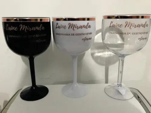 Taça Gin com Borda Personalizada 450 ml