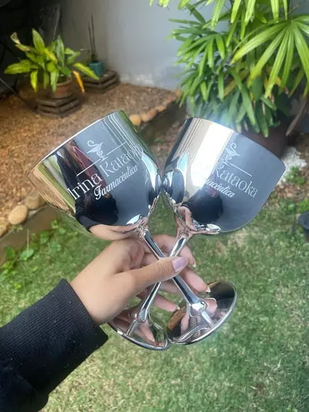 Taça Gin Personalizada Metalizada