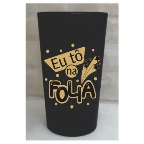 Twister 500 ml Preto Fosco e Personalizado