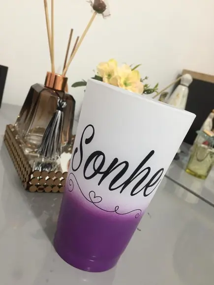 Twister Degrade 500 ml com Led Personalizado