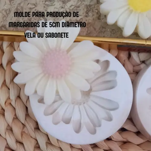 Molde para Vela/sabonete Margarida