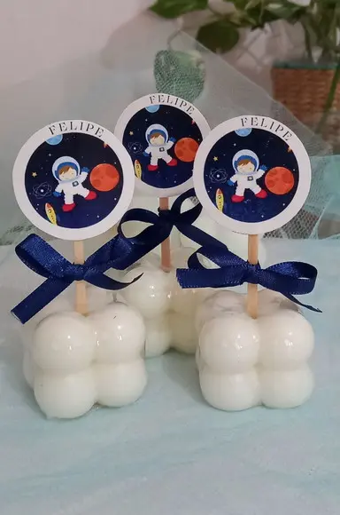 Vela Bubble com Tag