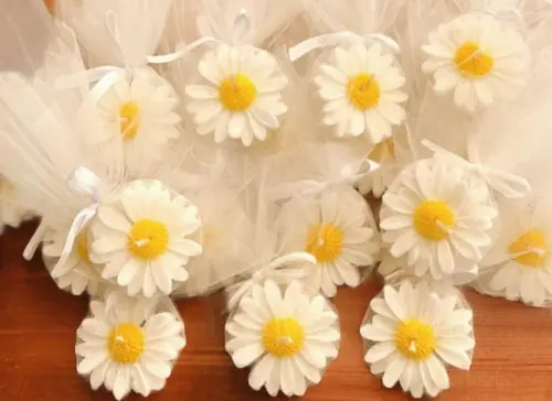 Vela Margarida Lembrancinha