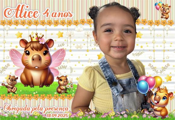 10 Foto Imã Personalizado Capivara