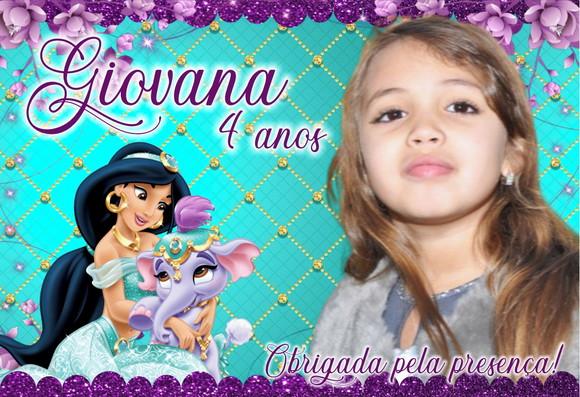10 Foto Imã Personalizado Jasmine Aladdin