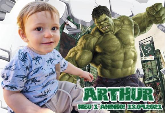20 Foto Imã - Foto Lembrança - Hulk