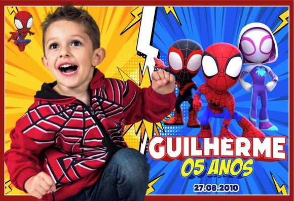 20 Foto Imã - Foto Lembrança - Spidey e Seus Amigos