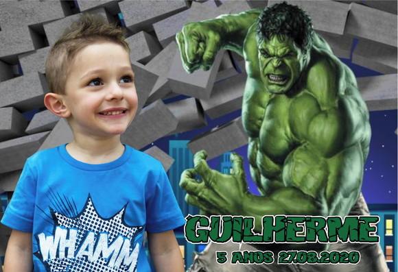 20 Foto Imã - Foto Lembrança - Hulk