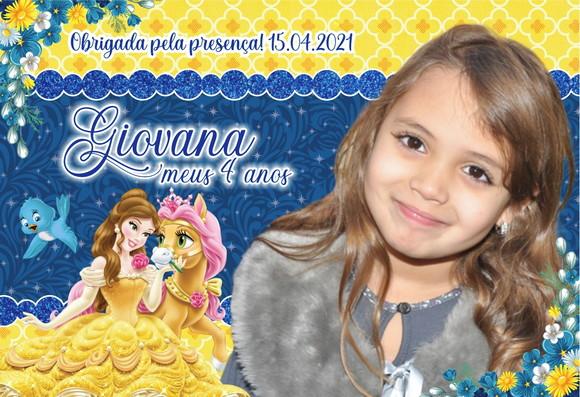 20 Foto Imã 10x15 - A Bela e a Fera - Foto Lembrança