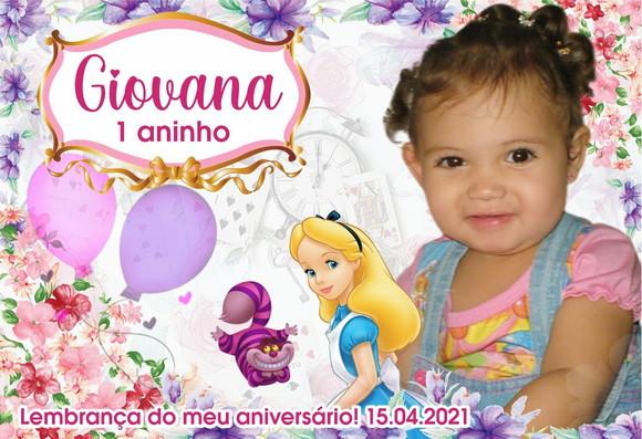 20 Foto Imã 10x15 - Alice no País das Maravilhas