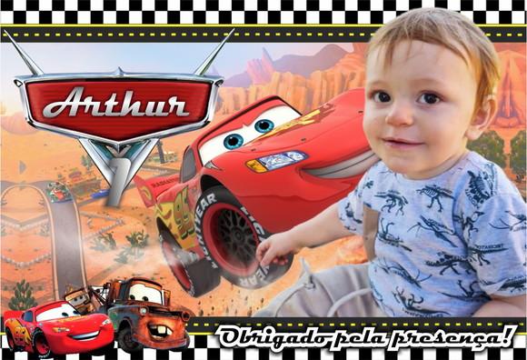 20 Foto Imã 10x15 - Carros Disney - Foto Lembrança