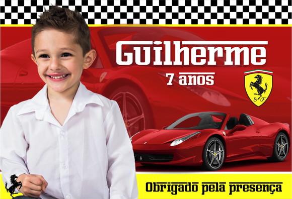 20 Foto Imã 10x15 - Foto Lembrança - Ferrari
