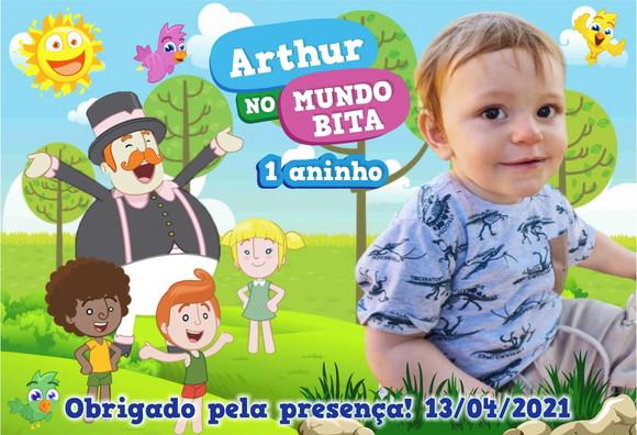 20 Foto Imã 10x15 - Mundo Bita - Foto Lembrança