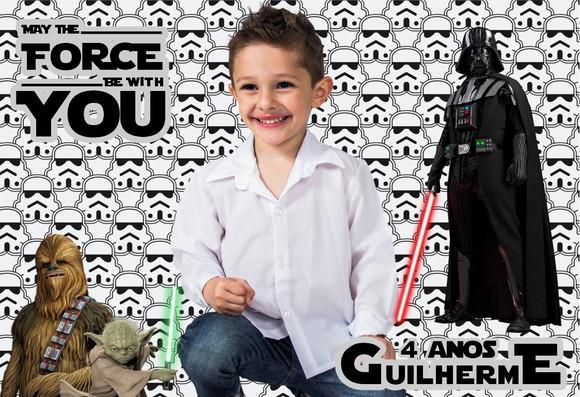 20 Foto Imã 10x15 Star Wars Foto Lembrança - Lembranças