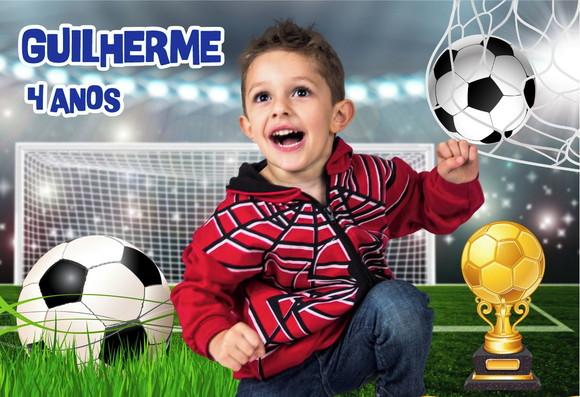 20 Foto Imã Futebol - 10x15 Foto Lembrança - Lembranças