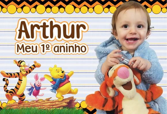 20 Foto Imã Lembrancinha Personalizada Ursinho Pooh