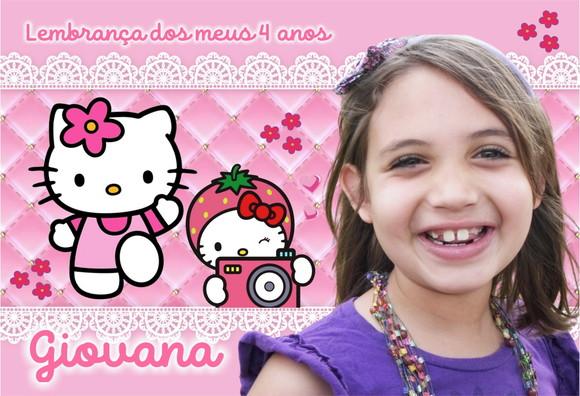 20 Foto Imã Lembrancinhas - Hello Kitty
