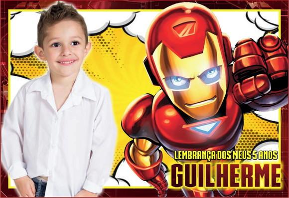 20 Foto Imã Lembrancinhas - Homem de Ferro