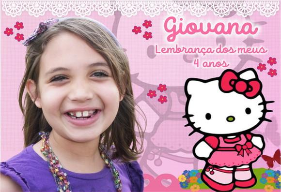 20 Foto Imã Lembrancinhas - Hello Kitty