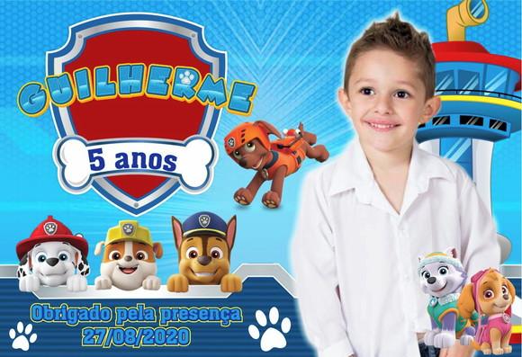 20 Foto Imã Lembrancinhas Patrulha Canina