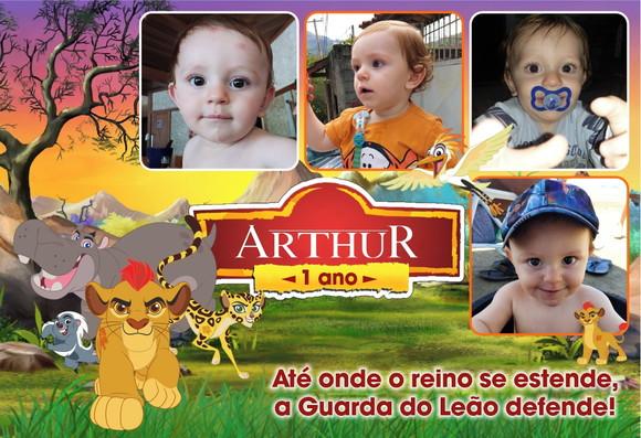 20 Foto Imã Personalizado - A Guarda do Leão