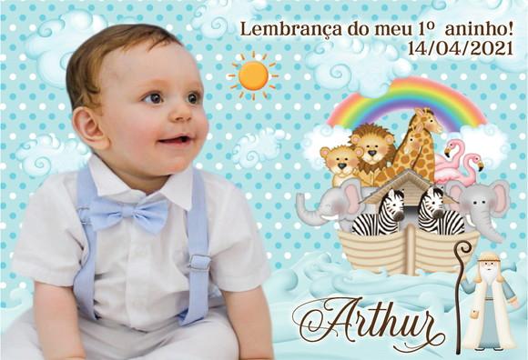 20 Foto Imã Personalizado - Arca de Noé