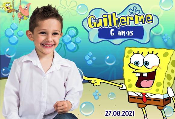 20 Foto Imã Personalizado - Bob Esponja