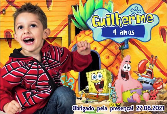 20 Foto Imã Personalizado - Bob Esponja