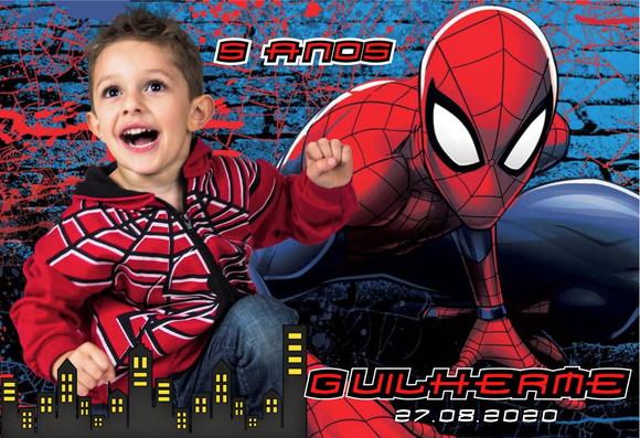 20 Foto Imã Personalizado - Homem Aranha - Foto Lembrança