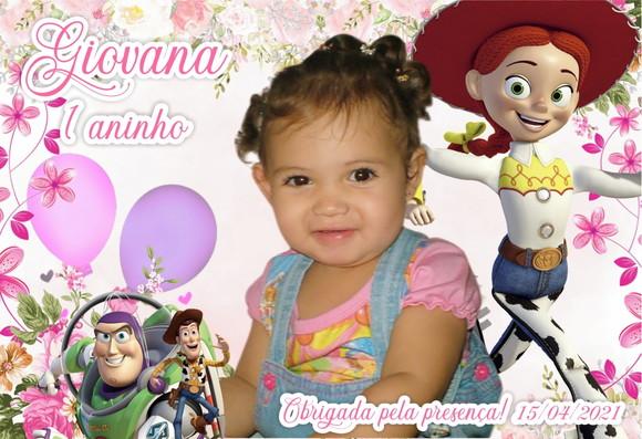 20 Foto Imã Personalizado - Toy Story - Foto Lembrança