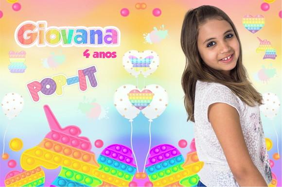 20 Foto Imã Personalizado + 6 Totens 18cm