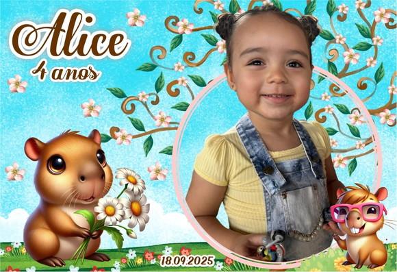 20 Foto Imã Personalizado Capivara