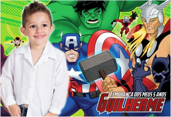 20 Foto Imã Personalizados - Vingadores