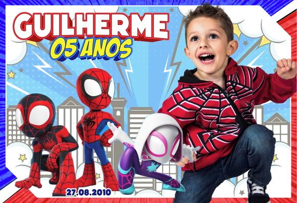 25 Foto Imã - Foto Lembrança - Spidey e Seus Amigos