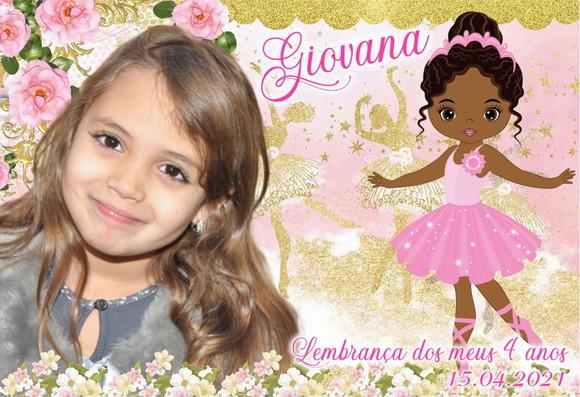 25 Foto Imã Lembrancinhas - Bailarina