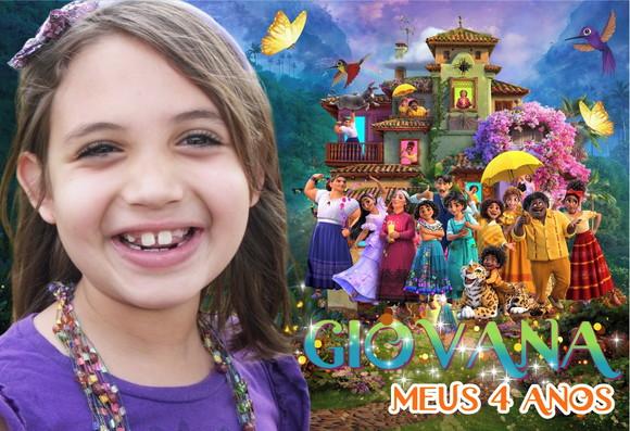 25 Foto Imã Lembrancinhas - Encanto Disney