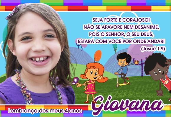 25 Foto Imã Personalizado - 3 Palavrinhas Meninas