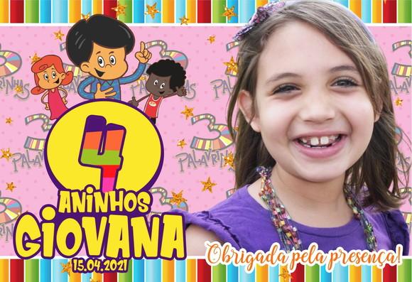 25 Foto Imã Personalizado - 3 Palavrinhas Meninas