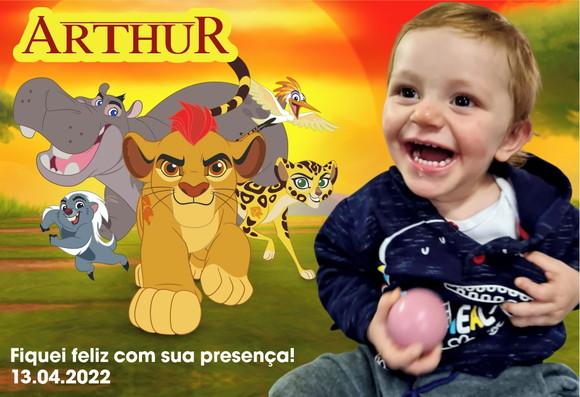 25 Foto Imã Personalizado - A Guarda do Leão