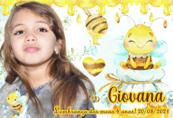 25 Foto Imã Personalizado - Abelhinhas