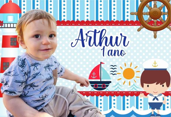 25 Foto Imã Personalizado - Marinheiro - Foto Lembrança