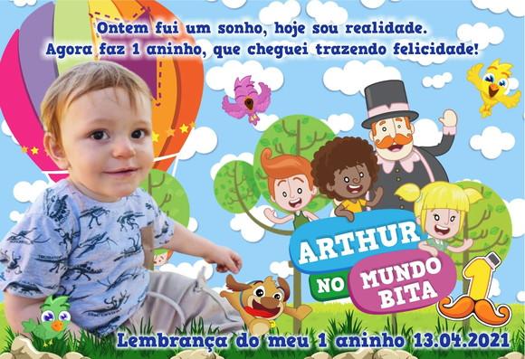 25 Foto Imã Personalizado - Mundo Bita - Foto Lembrança