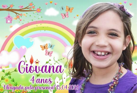 25 Foto Imã Personalizado Arco Íris
