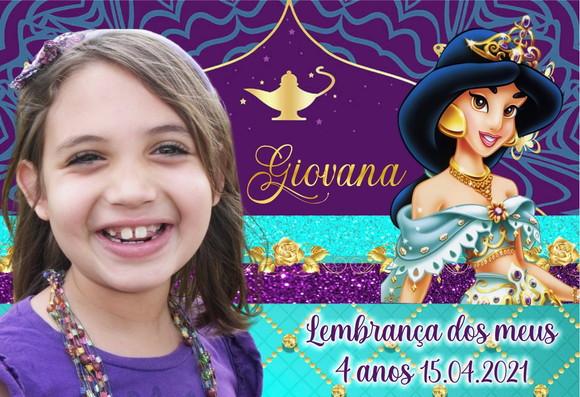 25 Foto Imã Personalizado Jasmine Aladdin